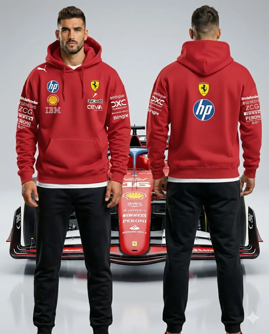 Polera Escudería Ferrari