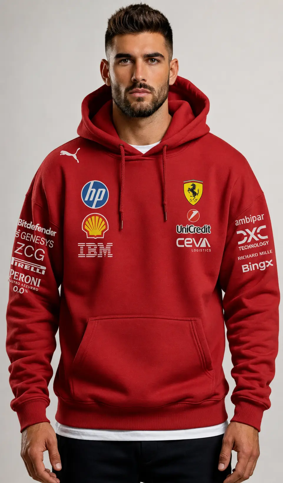 Polera Escudería Ferrari