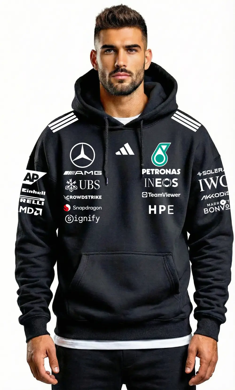 Polera Escudería Mercedes