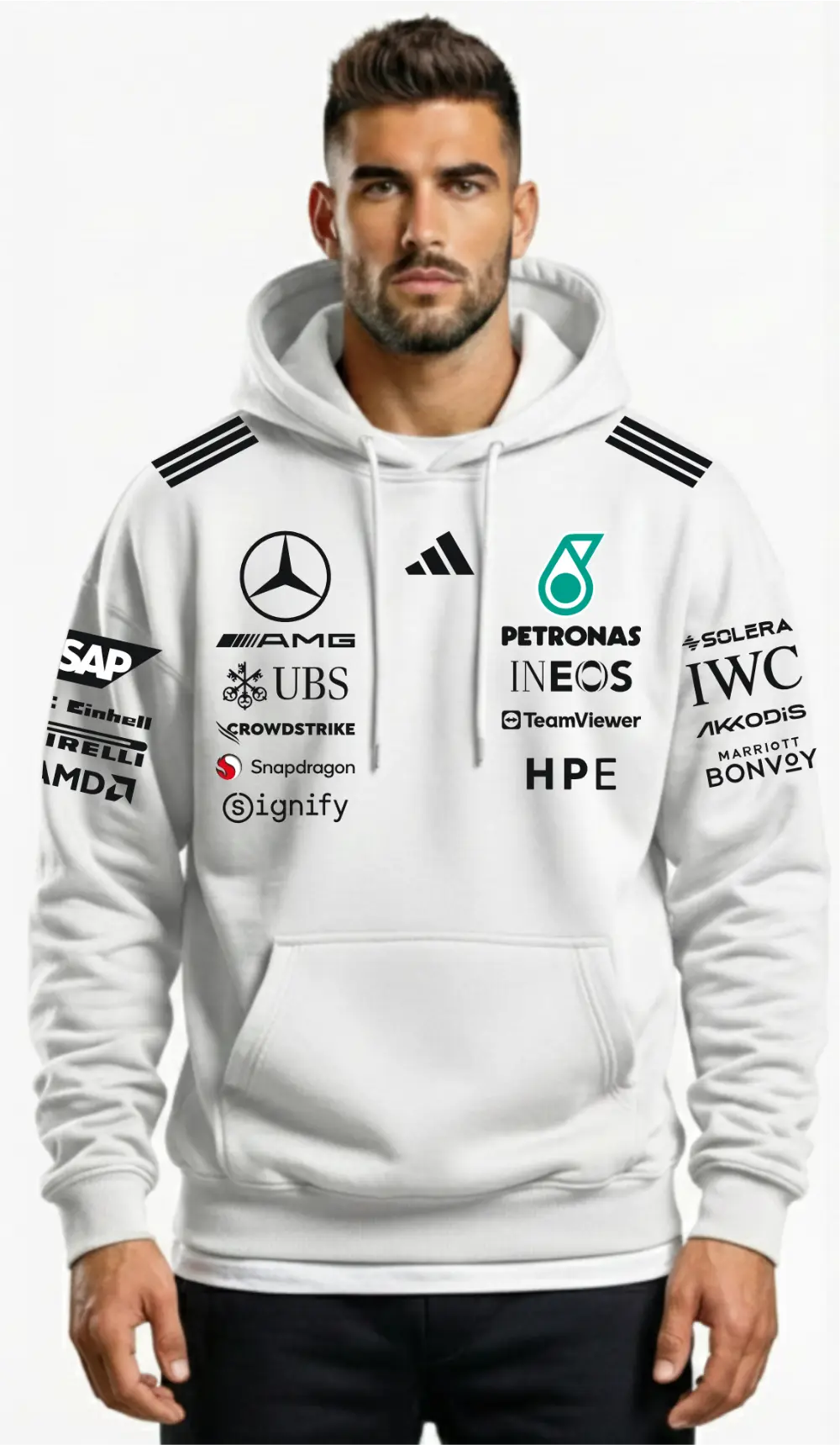 Polera Escudería Mercedes