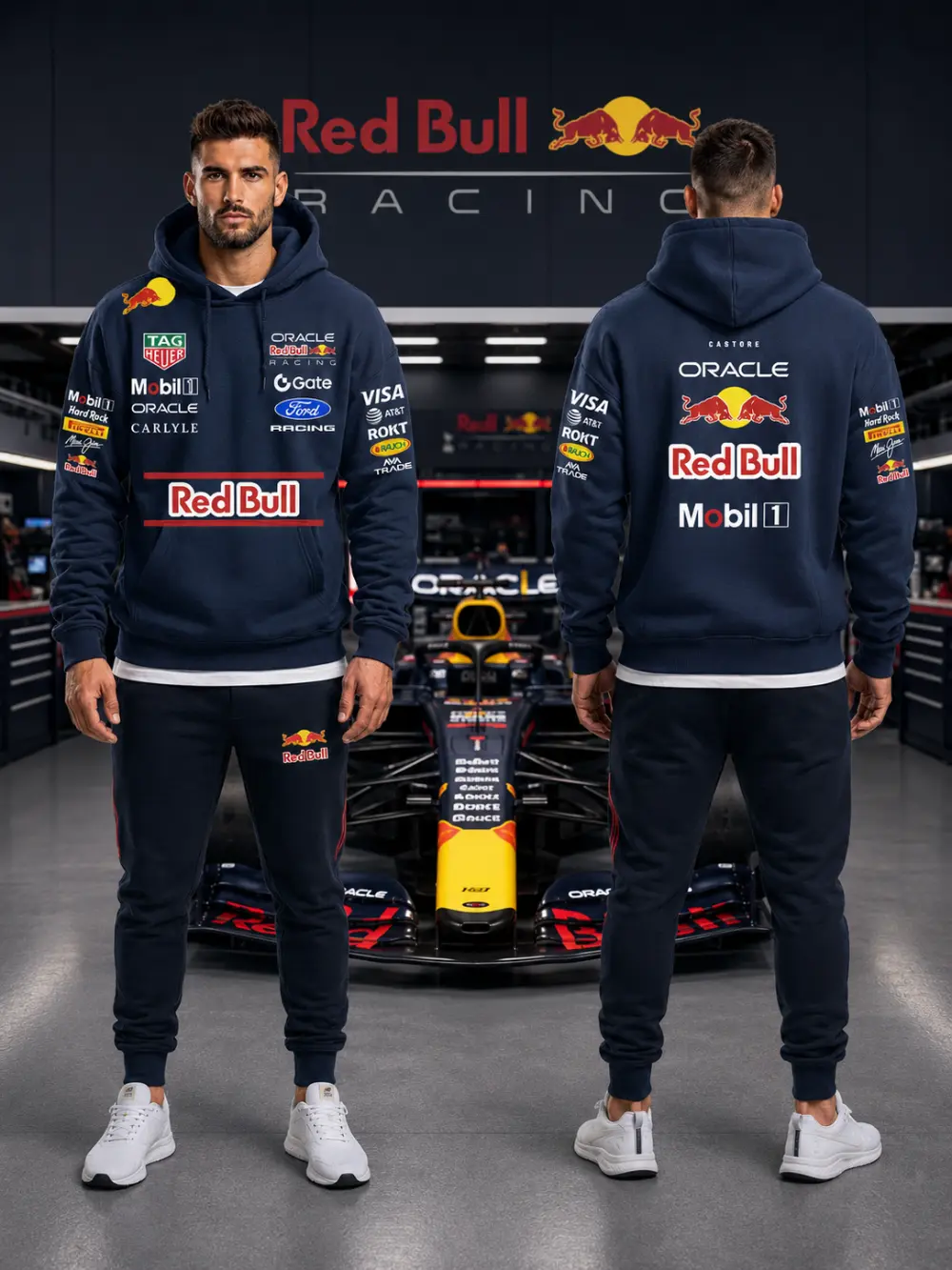 Polera Escudería Red Bull