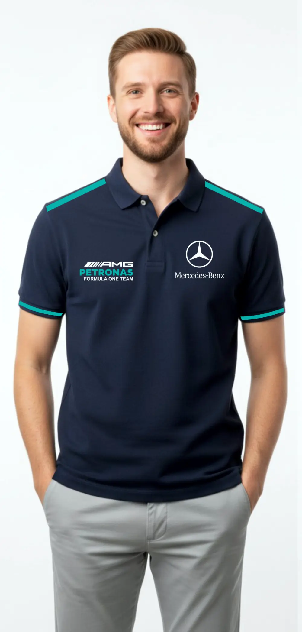Polo Escudería Mercedes