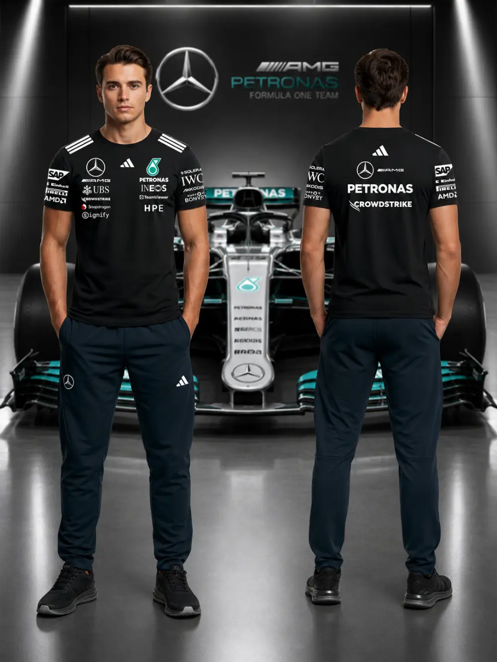 Polo Escudería Mercedes