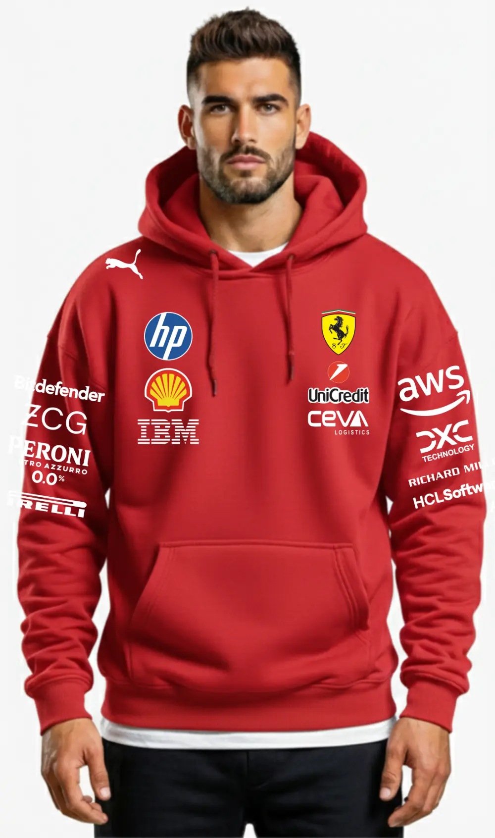Hoodie Cavallino Rampante Paddock